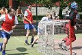 Netradiční florbal v Těškovicích   - 19. května 2007