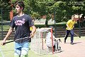 Netradiční florbal v Těškovicích   - 19. května 2007