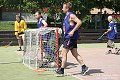 Netradiční florbal v Těškovicích   - 19. května 2007