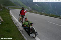 7. 7. 2007 14:40hod. Hochalpenstrasse Grossglockner  - tady už mi Dušan nevěří že dojedu.