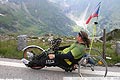 Hochalpenstrasse Grossglockner - pohled do údolí Nationalpark Hohe Tauern 