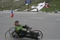  Hochalpenstrasse Grossglockner 7. 7. 2007 - předposlední 13.otočka v 2343m.n.m.