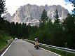 Stoupání na passo di Sella - 25. července 2010