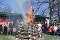 Čarodějnice a stavění máje  - Lubojaty 30.4. 2005