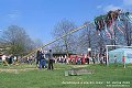 Čarodějnice a stavění máje  - Lubojaty 30.4. 2005
