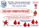 Daruj krev s dobrovolnými hasiči