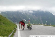 Hochalpenstrasse Grossglockner 7. 7. 2007 14:45hod. - Dušanové srandičky