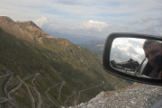 Silnice z PASSO DELLO STELVIO na Prato