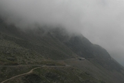 Silnice z Ponte di Legno na passo Gavia