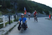 První metry na PASSO DELLO STELVIO 2760m.n.m.