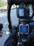 Průběžné kilometry, tep a doba jízdy na PASSO DELLO STELVIO 27. 8. 2009